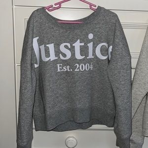Justice sweatshirt